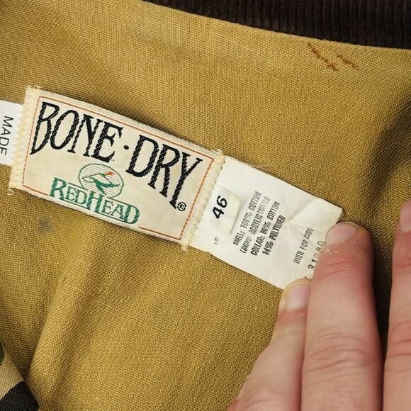 Vintage 70’s Duck Camo Hunting Jacket Sz 46 XL Barn Coat USA Chore Coat Rare - Picture 4 of 8